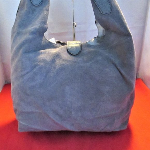 DKNY Wayne Large Suede Hobo Bag  - #3228 - Picture 11 of 13